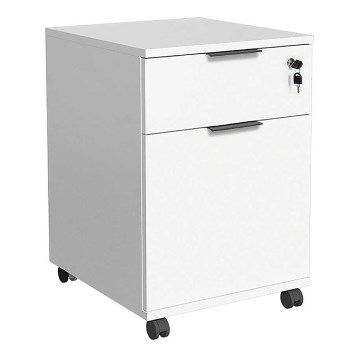 Офисен контейнер 61x41 см бял