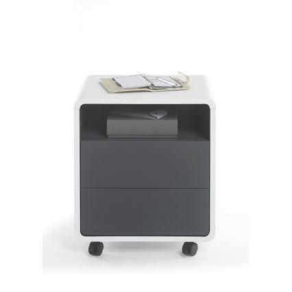 Офисен контейнер TEO, бял/антрацит