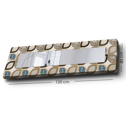 Огледало 120x40 см цветен