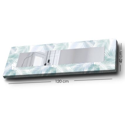 Огледало 120x40 см листа