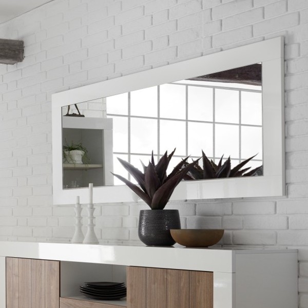 Огледало FINERA 75x170 см бяло