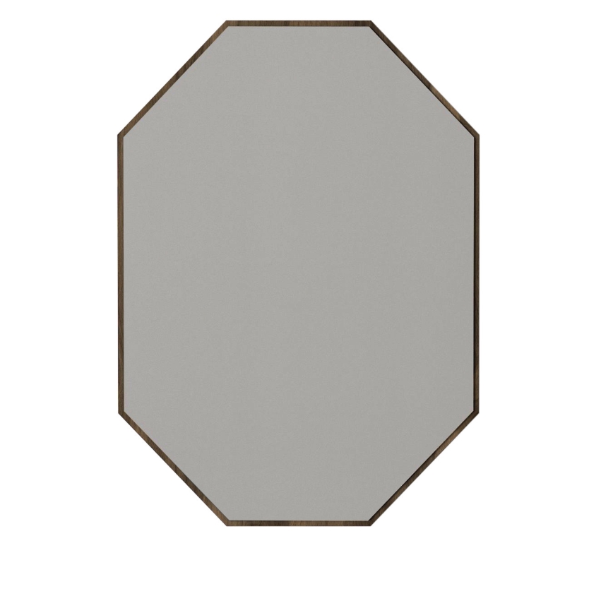Огледало LOST 70x45 cм кафяво