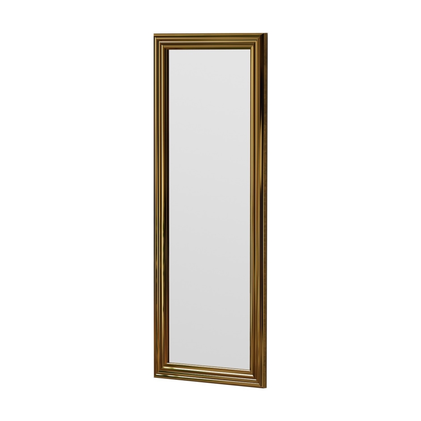 Огледало SMOOTH 105x40 см златист