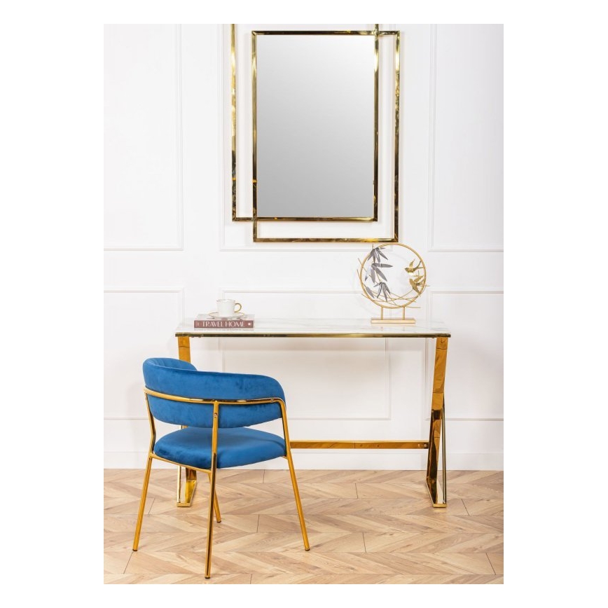 Огледало VIDO 110x80 см златист