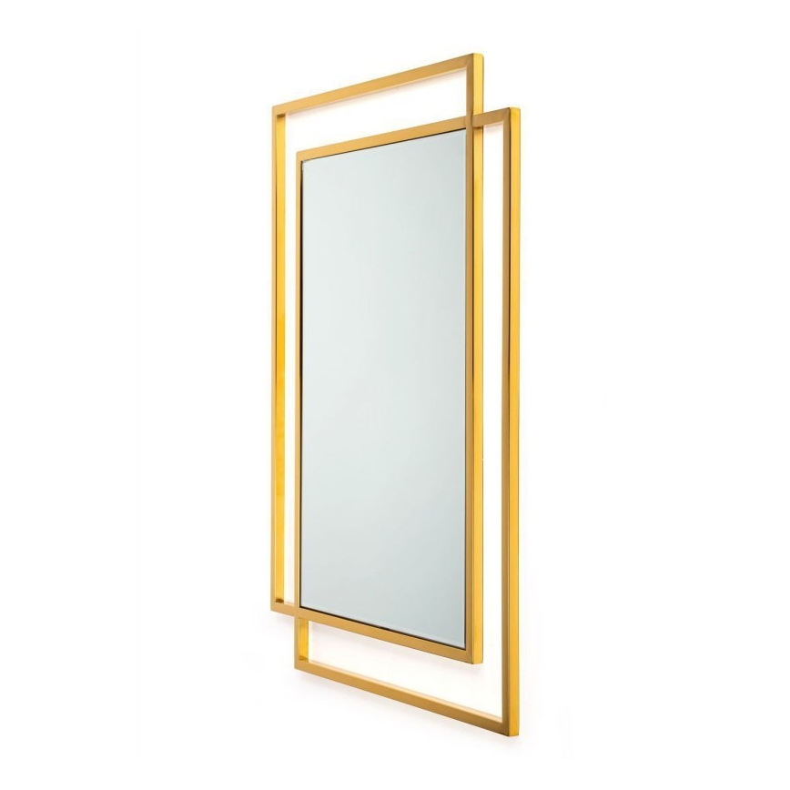 Огледало VIDO 110x80 см златист