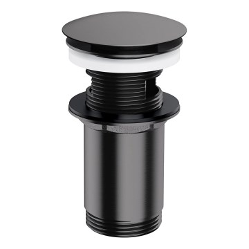 OMNIRES A706AT - Сифон за мивка CLICK-CLACK Ø 6,6 см матов антрацит