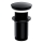 OMNIRES A716BL - Click-Clack сифон за мивка, Ø 6,6 см, матов черен