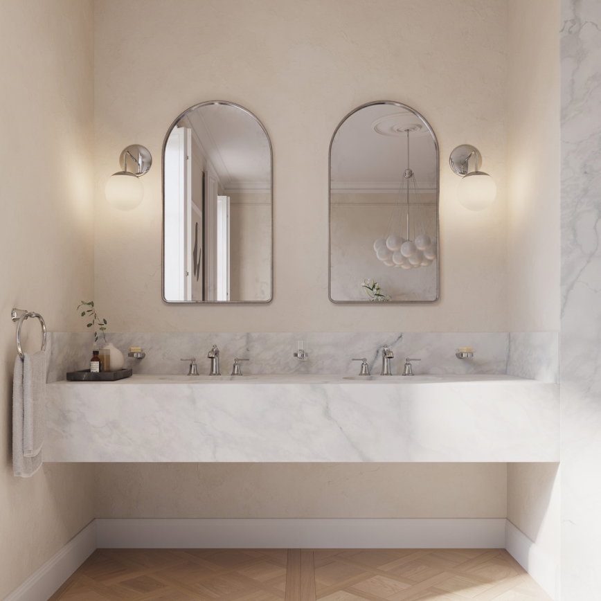 OMNIRES AL53230CR - Стенна закачалка за кърпи ART LINE лъскав хром