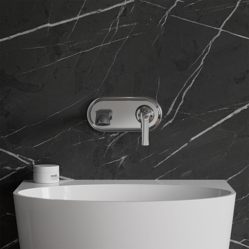 OMNIRES AM5215CR - Смесител за мивка за скрит монтаж ARMANCE лъскав хром