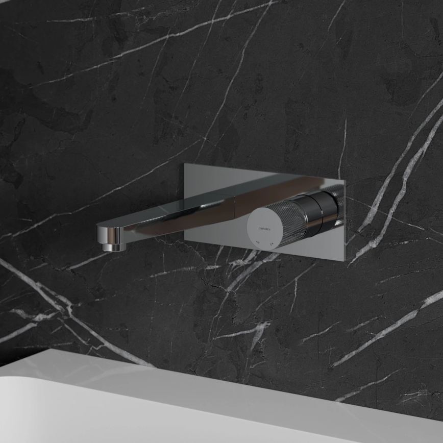 OMNIRES CT8015CR - Смесител за мивка за вграждане CONTOUR, лъскав хром