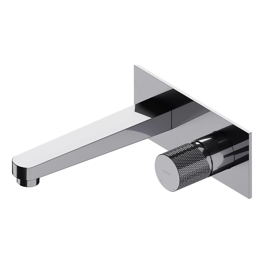 OMNIRES CT8015CR - Смесител за мивка за скрит монтаж CONTOUR лъскав хром
