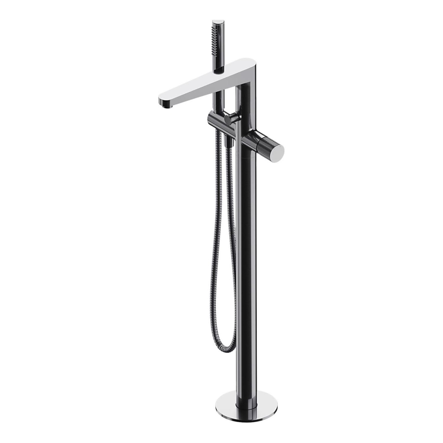 OMNIRES CT8033CR - Свободностоящ к-кт за баня с кранче CONTOUR лъскав хром