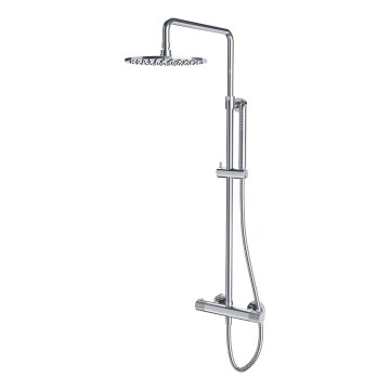 OMNIRES CT8044CR - Душ комплект с термостатен смесител CONTOUR, лъскав хром