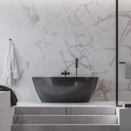 OMNIRES DA70110BL - Стенна закачалка DARLING полуматов черен