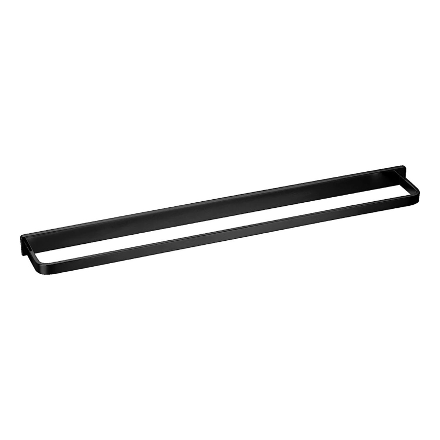 OMNIRES DA70216BL- Стенна закачалка за кърпи DARLING 61 см полуматов черен