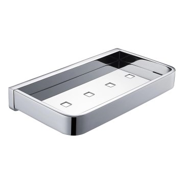 OMNIRES LU30330CR - Стенна полица за душ LUGANO 20 см, лъскав хром
