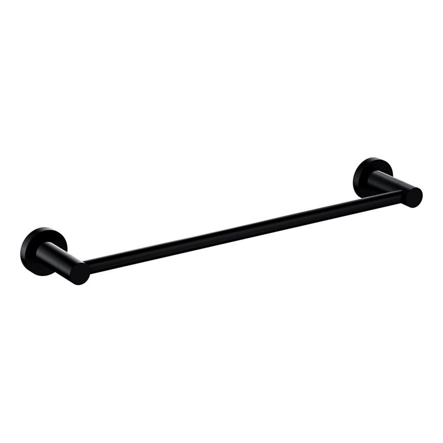 OMNIRES MP60214BL - Стенна закачалка за кърпи MODERN PROJECT 40 см матов черен