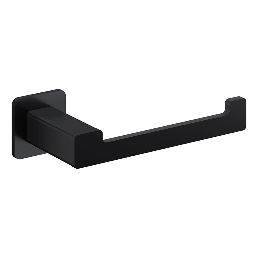 OMNIRES NL80510BL - Поставка за тоалетна хартия NELSON матов черен