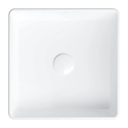 OMNIRES PASADENA360BP - Мивка за плот PASADENA 36x36 см, керамика/бял гланц