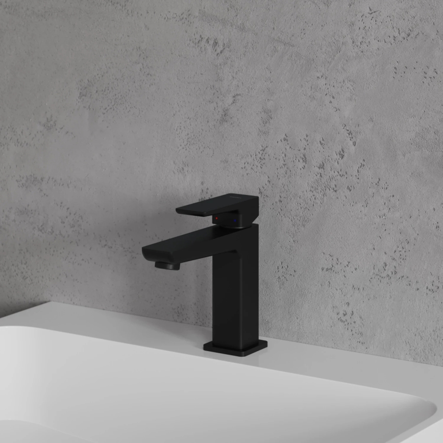 OMNIRES PM7410BL - Кран за мивка PARMA 15 см матов черен