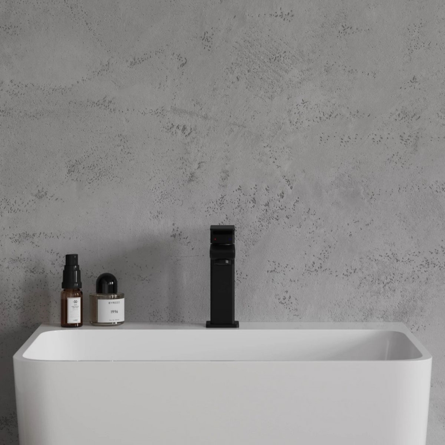 OMNIRES PM7410BL - Кран за мивка PARMA 15 см матов черен
