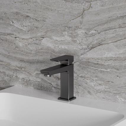 OMNIRES PM7410GR - Смесител за умивалник PARMA 15 см, четкан графит