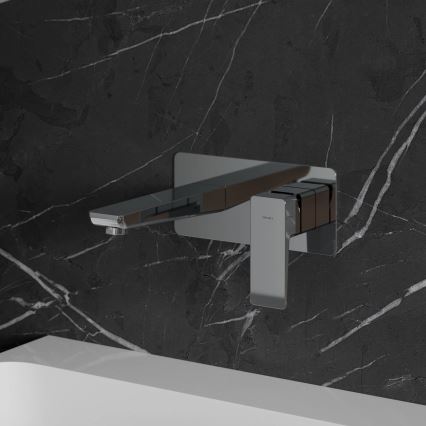 OMNIRES PM7415CR - Смесител за мивка за вграждане PARMA, лъскав хром