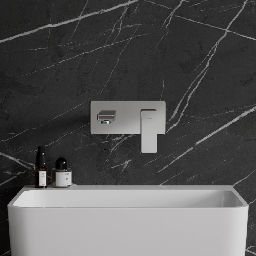 OMNIRES PM7415CR - Смесител за мивка за скрит монтаж PARMA лъскав хром