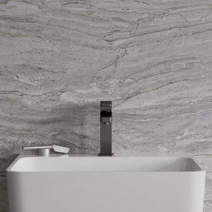 OMNIRES SL7710GR - Кран за мивка SLIDE 17 см матов графитен