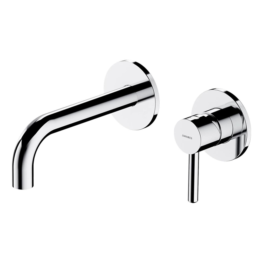 OMNIRES Y1215HCR - Смесител за мивка за вграждане Y лъскав хром