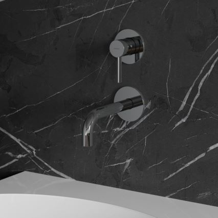 OMNIRES Y1215NCR - Смесител за мивка за вграждане Y лъскав хром