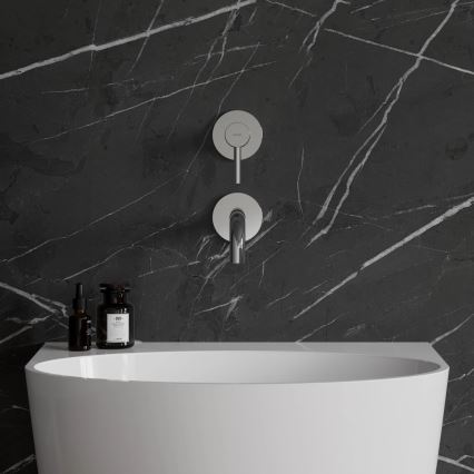 OMNIRES Y1215NCR - Смесител за мивка за вграждане Y лъскав хром