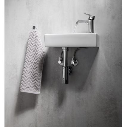 Omp tea - Сифон за мивка TEA MINITOTI, лъскав хром