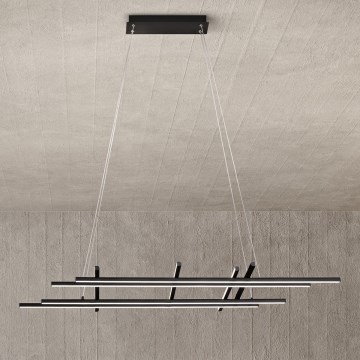 Ondaluce - Димируем LED полилей на кабел MOVIDA LED/114W/230V черен