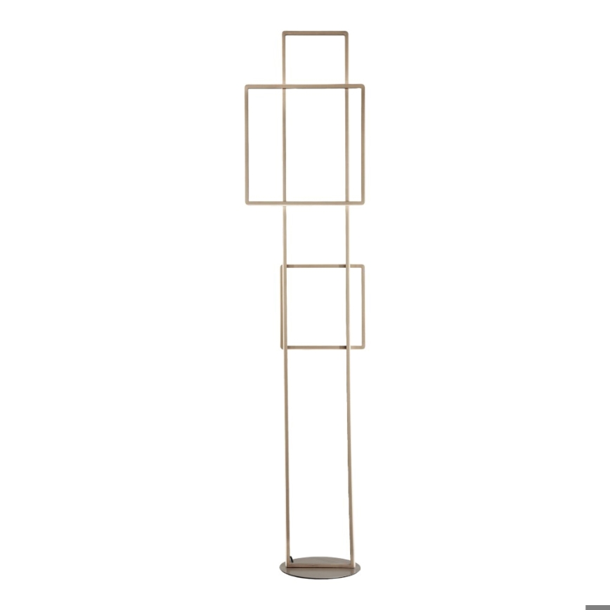 Ondaluce - димируема LED подова лампа DOWEL LED/77W/230V 166 cm златна