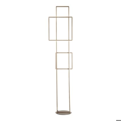 Ondaluce - димируема LED подова лампа DOWEL LED/77W/230V, златна