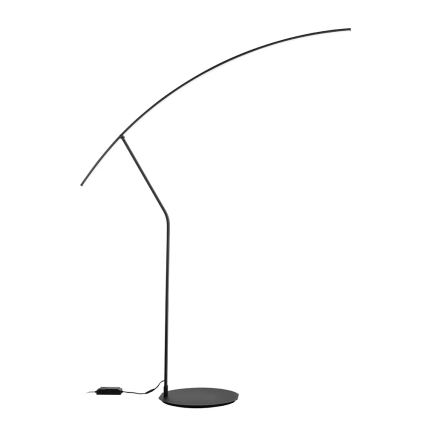 Ondaluce - Димируема LED подова лампа FOLAGA LED/30W/230V 190 cm черна