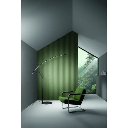 Ondaluce - димируема LED подова лампа FOLAGA LED/30W/230V черна