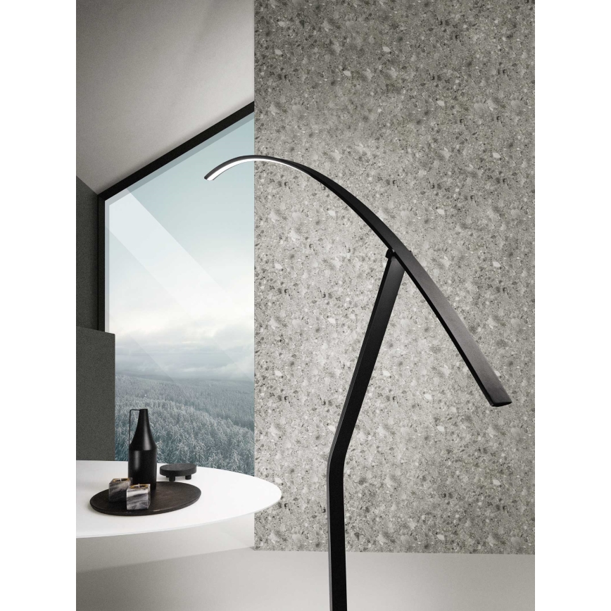 Ondaluce - димируема LED подова лампа FOLAGA LED/30W/230V черна