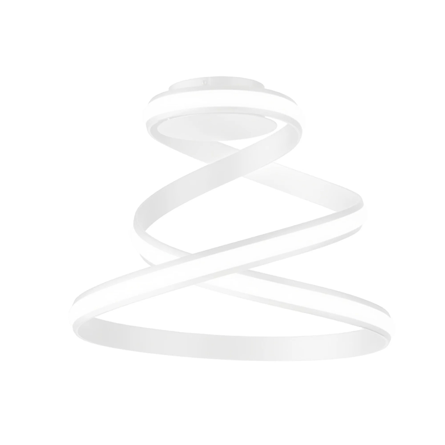 Ondaluce - Димируема LED таванна лампа VUELTA LED/37W/230V Ø 55 см бяла