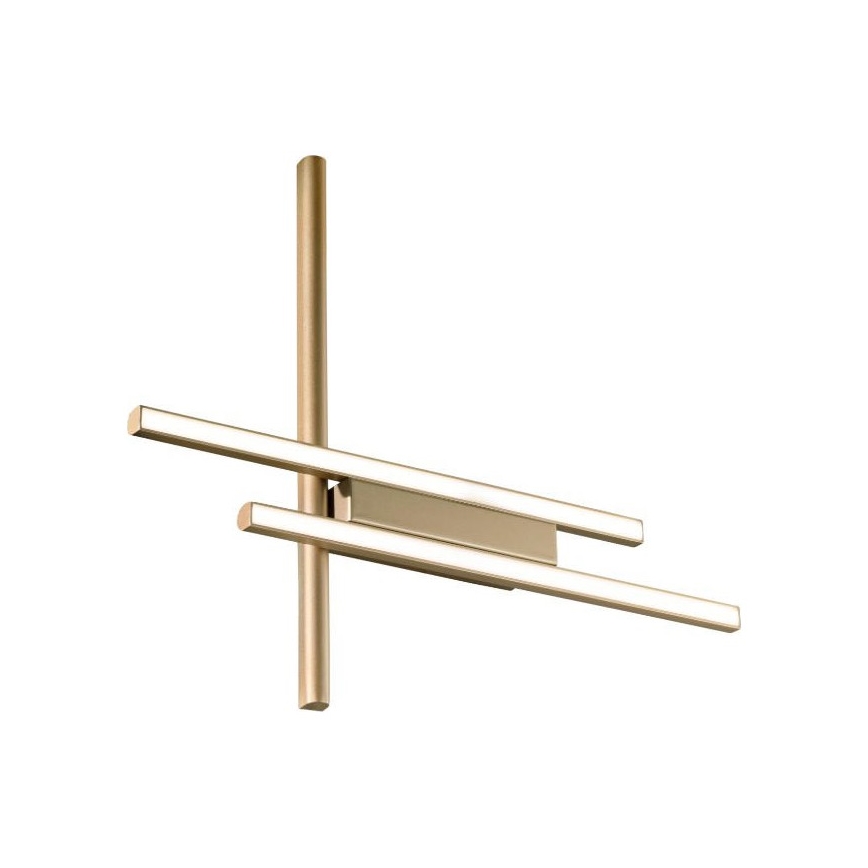 Ondaluce - Димируемо LED стенно осветително тяло MOVIDA LED/20W/230V златисто