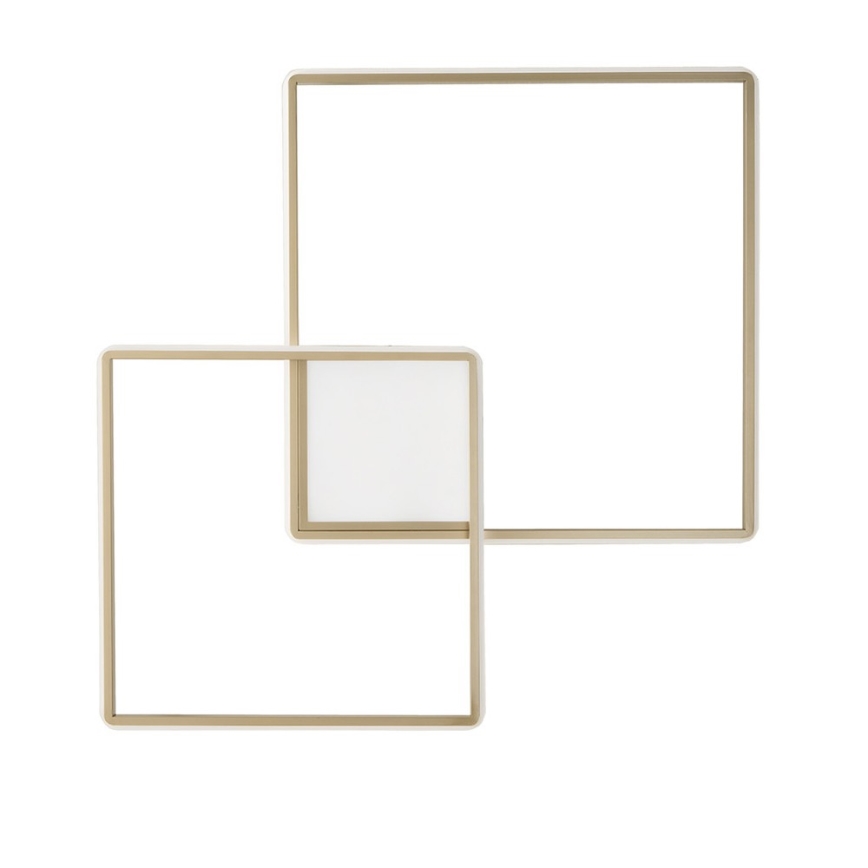 Ondaluce - Димируемо LED таванно осветително тяло DOWEL LED/46W/230V златисто