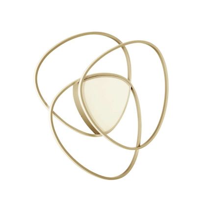 Ondaluce - димируемо LED таванно осветително тяло ROSE LED/70W/230V в златист цвят