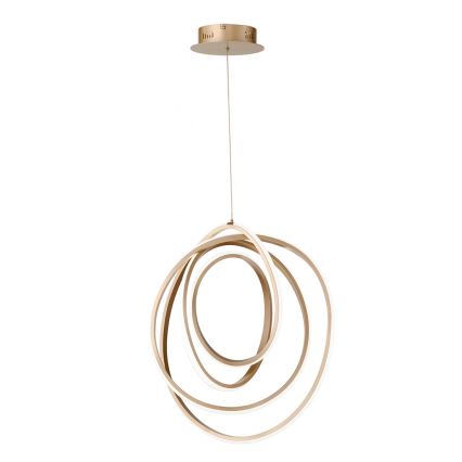 Ondaluce - LED димируем полилей на кабел GOLDEN LED/50W/230V Ø 50 см златист