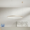 Ondaluce - LED димируем полилей на кабел SOEL LED/38W/230V Ø 80 cm златист