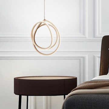 Ondaluce - LED димируема люстра на кабел GOLDEN LED/28W/230V pr. 31,5 см златна