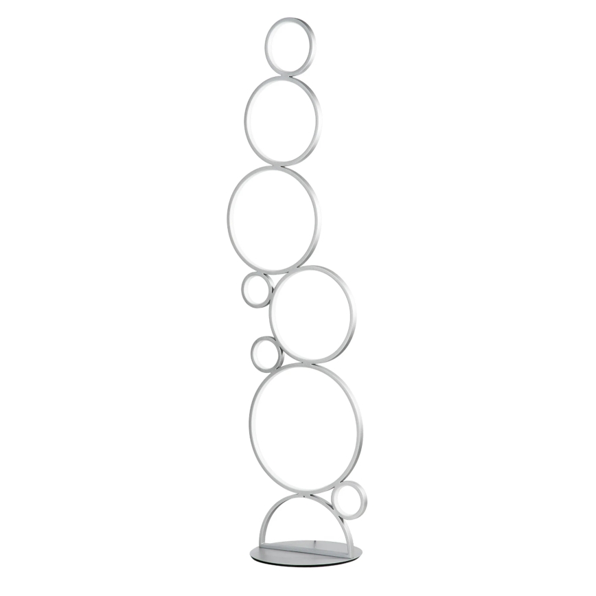 Ondaluce - LED димируема подова лампа POIS LED/52W/230V 160 cm сребриста