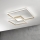 Ondaluce - LED димируемо таванно осветително тяло DOWEL LED/46W/230V 55x55 cm златно