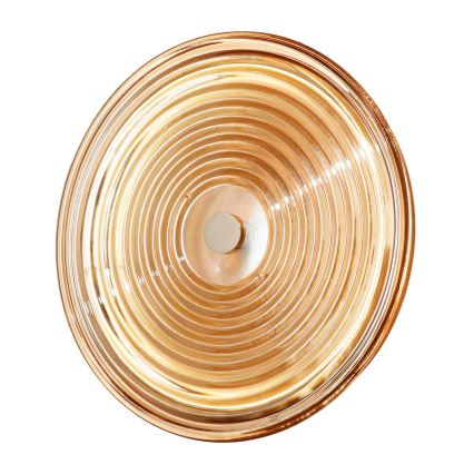 Ondaluce - LED стенен аплик JOKEY LED/10W/230V златисто/опушено бежово