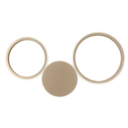 Ondaluce - LED стенен аплик POIS LED/20W/230V златист